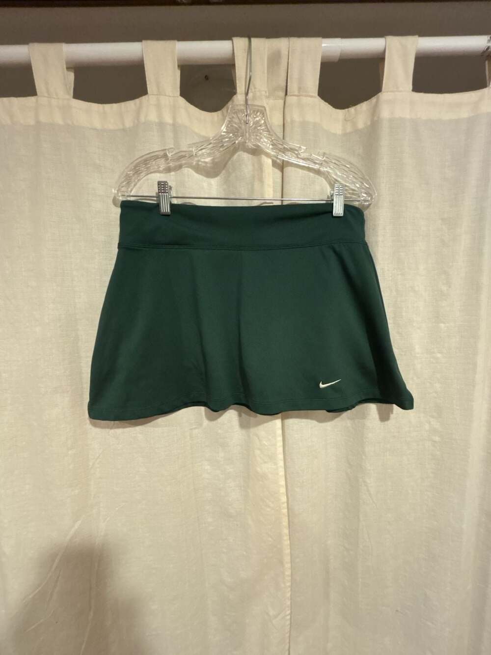 Nike Women's Dri-FIT Athletic Tennis Skort, Forest Green, Size Large